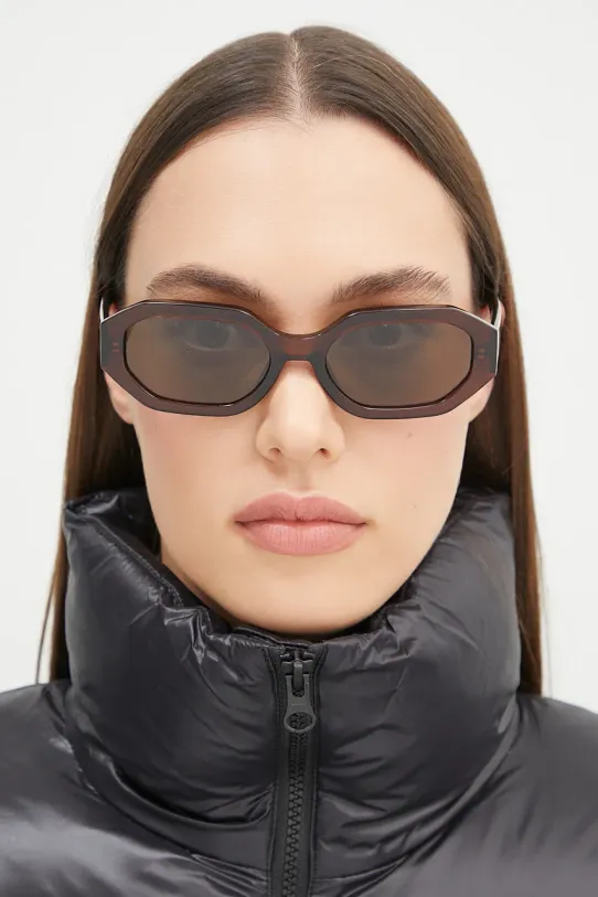 Sunčane naočale The Attico IRENE s detaljima smeđa ATTICO14C14SUN