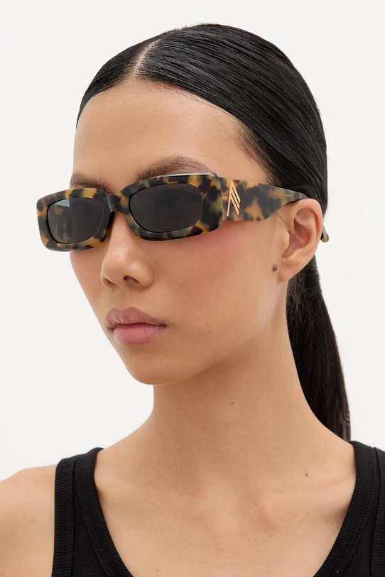 The Attico ochelari de soare MINI MARFA ATTICO16C20SUN maro SS25