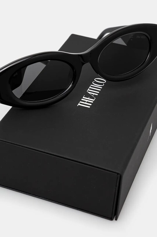 The Attico okulary przeciwsłoneczne BERTA czarny ATTICO38C1SUN