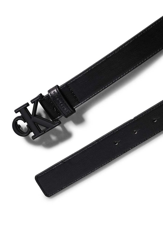 Calvin Klein Jeans cintura in pelle bambino/a IU0IU00655.9BYH nero AW24