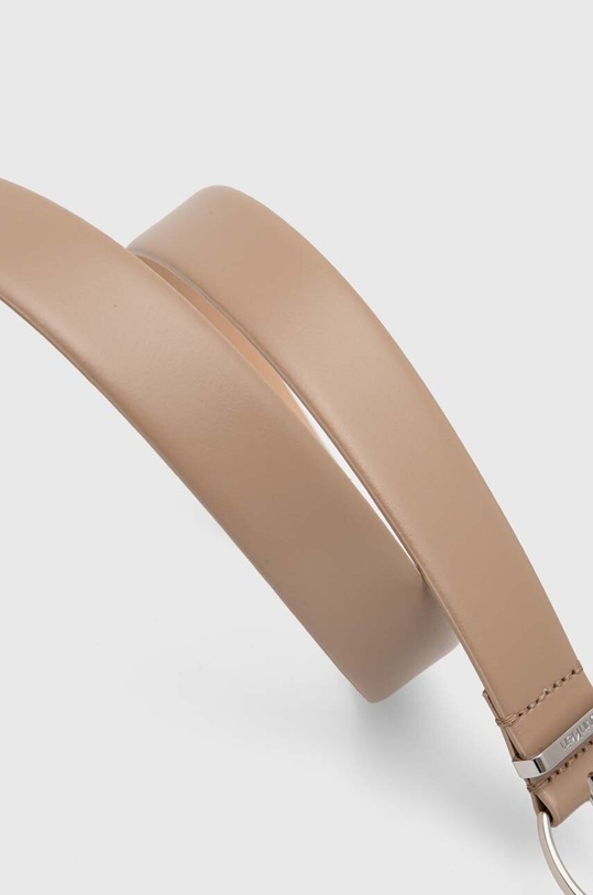 Kožený pásek Calvin Klein K60K612212 béžová AW24