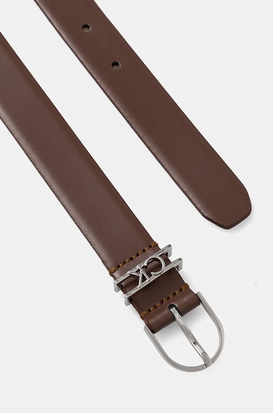 Kožený pásek Calvin Klein K60K612362 hnědá AW24