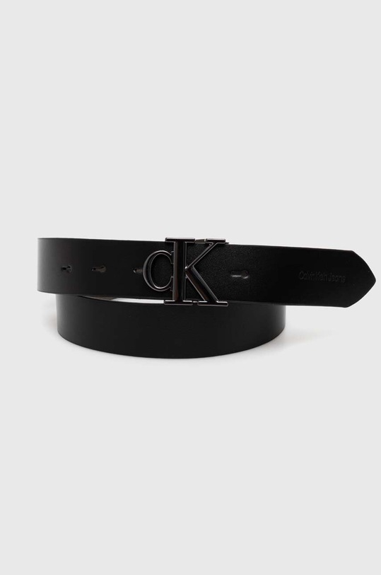 Calvin Klein Jeans pasek dwustronny imitacja skóry licowej czarny K60K612272