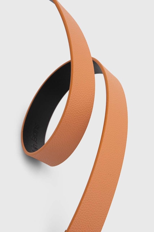 Calvin Klein Jeans pasek skórzany K60K612377 pomarańczowy AW24