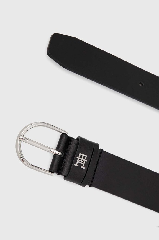 Tommy Hilfiger curea de piele AW0AW16352 negru AW24