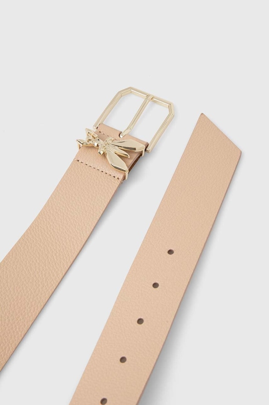 Patrizia Pepe pasek skórzany 8W0044.L001 beżowy SS25