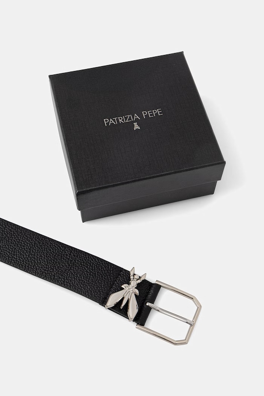 Аксесоари Кожен колан Patrizia Pepe 8W0044.L001 черен