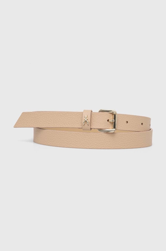 Patrizia Pepe curea de piele bej 8W0047.L001