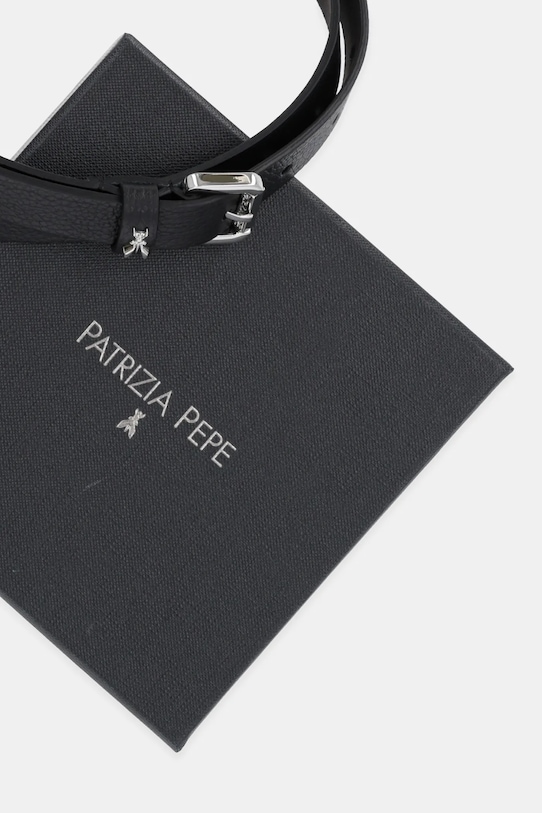 Doplnky Kožený opasok Patrizia Pepe 8W0047.L001 čierna