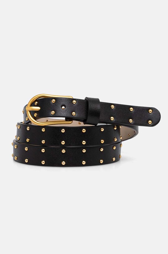 Шкіряний ремінь Gianni Chiarini Gift Box чорний CN.3703.PRCKRIV.NERO.6