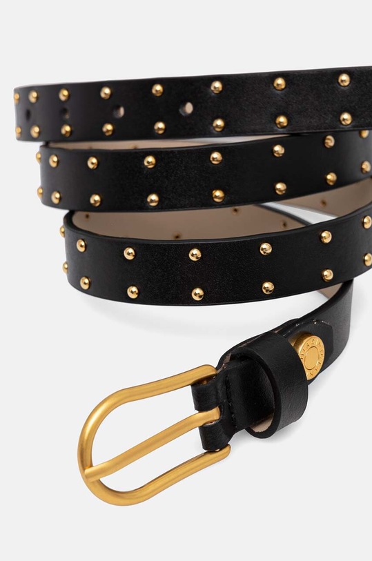 Kožený opasok Gianni Chiarini CN.3703.PRCKRIV.NERO.6 čierna AW24