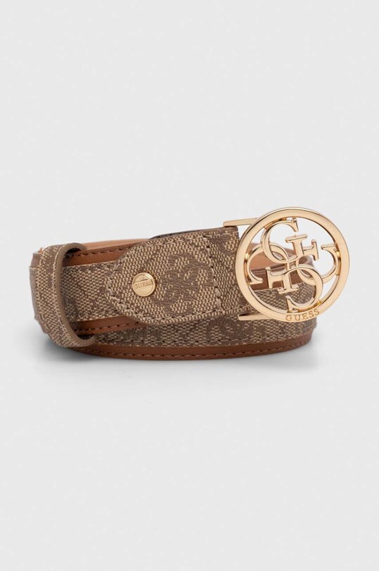 Ζώνη Guess KERIMA μπεζ BW9149.P4330