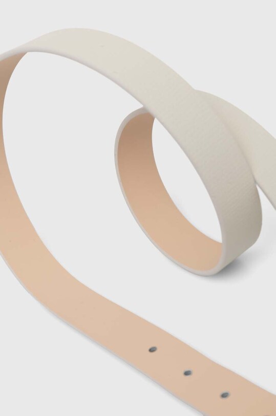 HUGO cintura in pelle 50516558 beige SS25