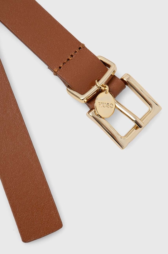 Кожаный ремень HUGO Amelia-G_Sz25 50522644 коричневый NC25