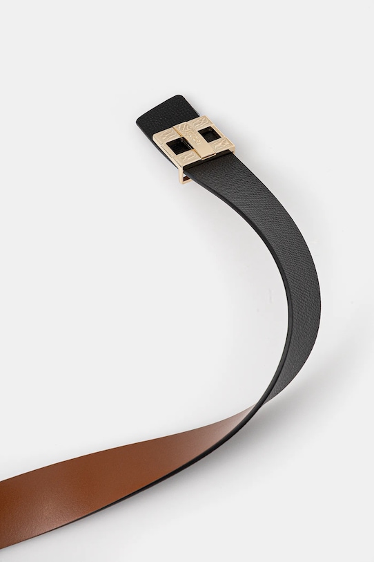 HUGO curea de piele cu două fețe 50522681 negru AW25