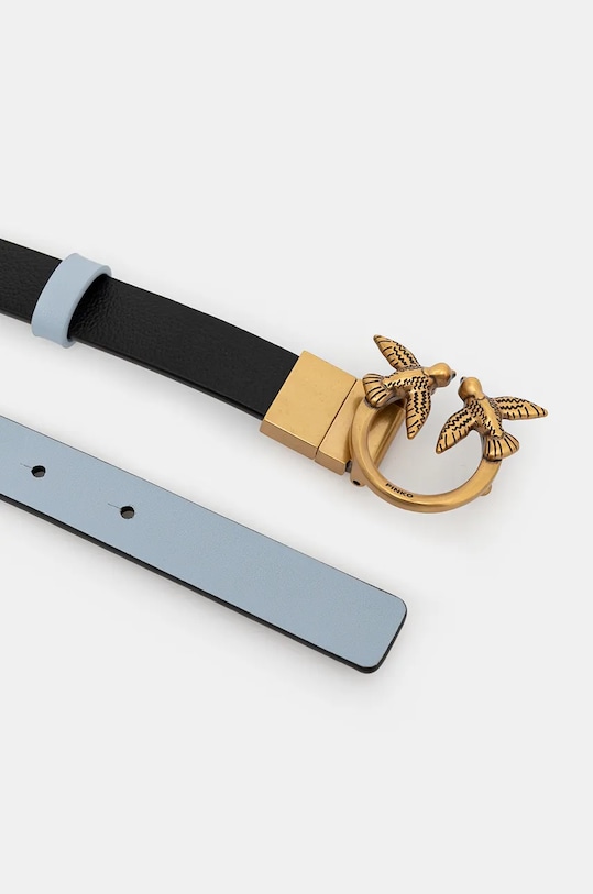 Кожен колан с две лица Pinko 100143.A1K3 черен AW24