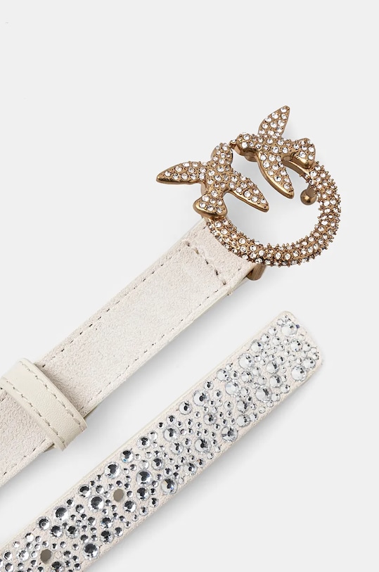 Usnjen pas Pinko 100143.A26C bež AW24