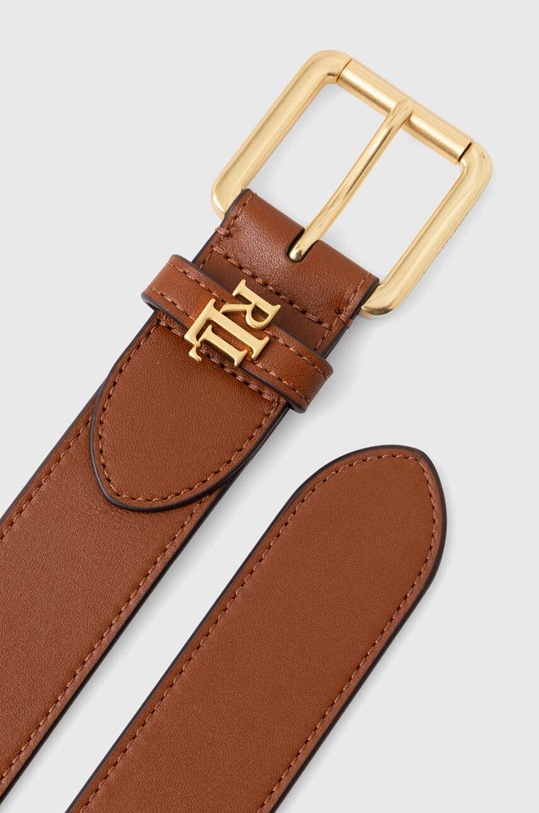 Шкіряний ремінь Lauren Ralph Lauren 412942212 коричневий NC24