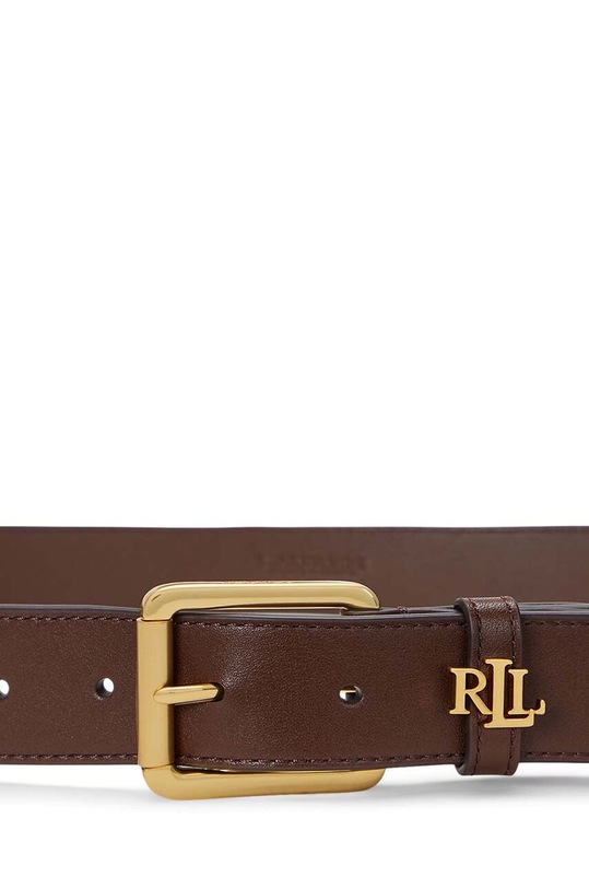 Кожаный ремень Lauren Ralph Lauren 412942212 коричневый NC24
