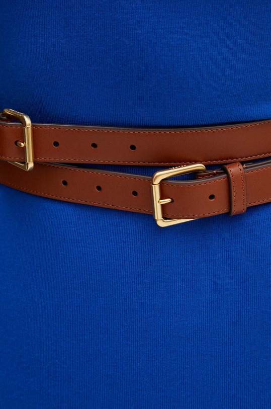 Lauren Ralph Lauren bőr öv 412936524 barna