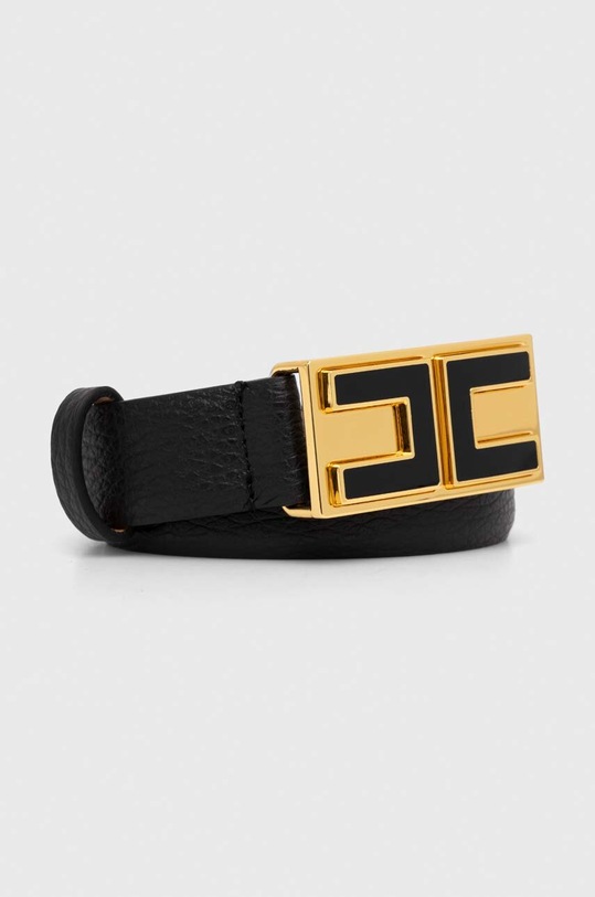 Elisabetta Franchi curea de piele negru CT02S46E2