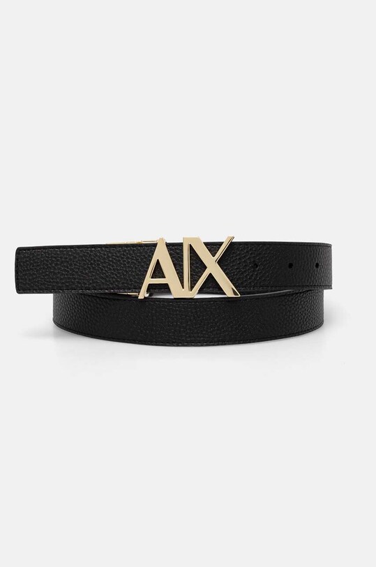 Dvostrani remen Armani Exchange crna 941178.4F784
