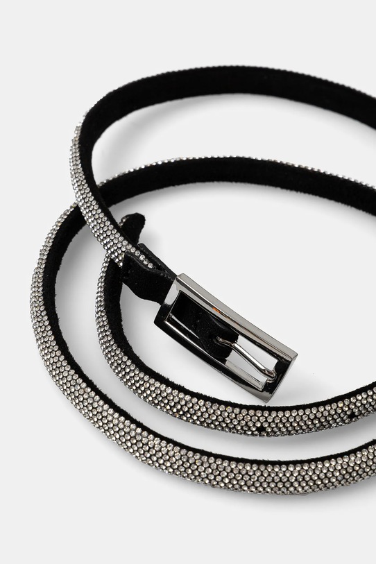 United Colors of Benetton curea 6OZ4DL011 argintiu AW24