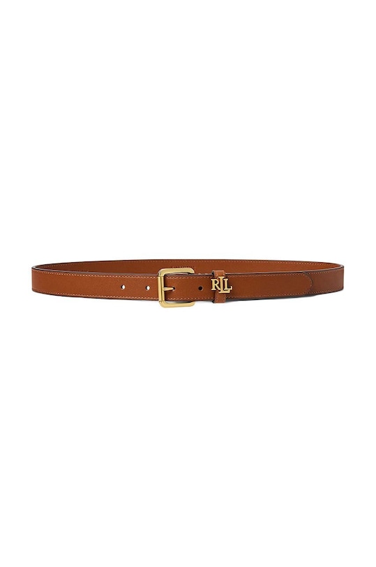 Lauren Ralph Lauren bőr öv barna 412958206