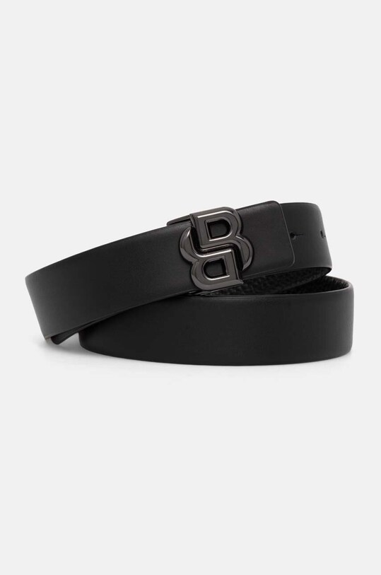 BOSS curea de piele cu doua fete negru 50529588