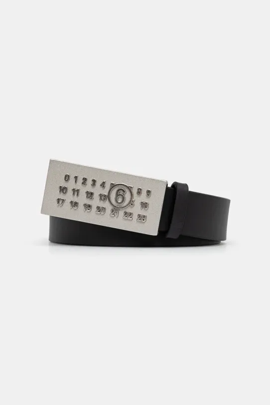 MM6 Maison Margiela pasek skórzany