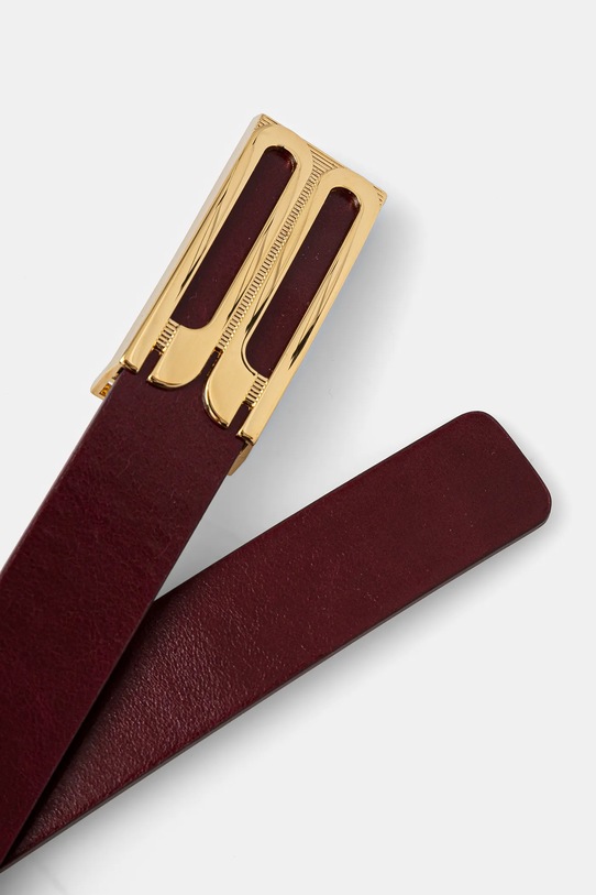 Kožni remen Victoria Beckham 1424ABL005952A bordo AW24