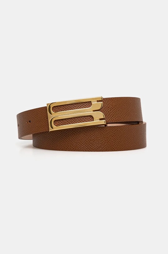 Victoria Beckham curea de piele maro 1424ABL005954A