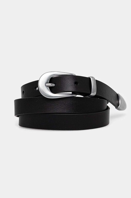 Levi's pasek skórzany Planet friendly czarny 000IG.0000