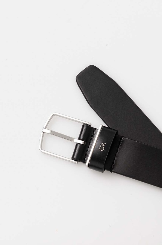 Calvin Klein pasek skórzany K60K612669 czarny AW24