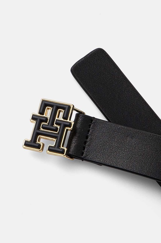 Kožni remen Tommy Hilfiger AW0AW16611 crna AW24