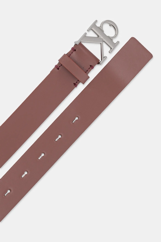 Kožený pásek Calvin Klein Jeans K60K612289 béžová AW24