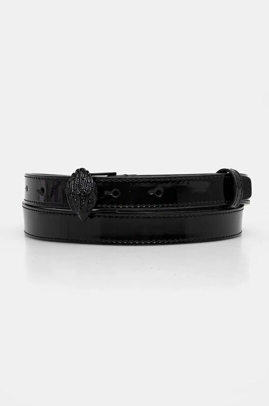 Kurt Geiger London curea de piele negru 9693400309