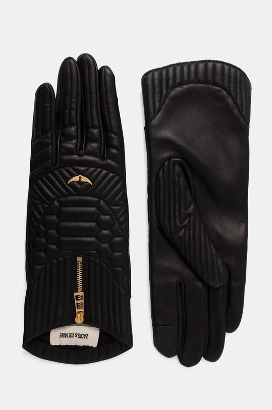 ZADIG&VOLTAIRE manusi de piele piele negru LWOG00065