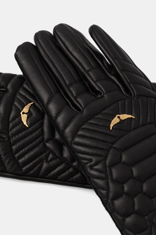 ZADIG&VOLTAIRE manusi de piele LWOG00065 negru AW24