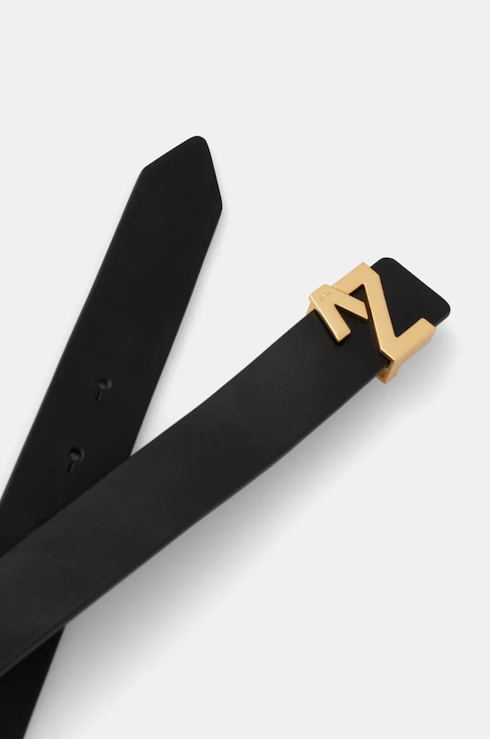 ZADIG&VOLTAIRE curea de piele LWBT00003 negru AW24