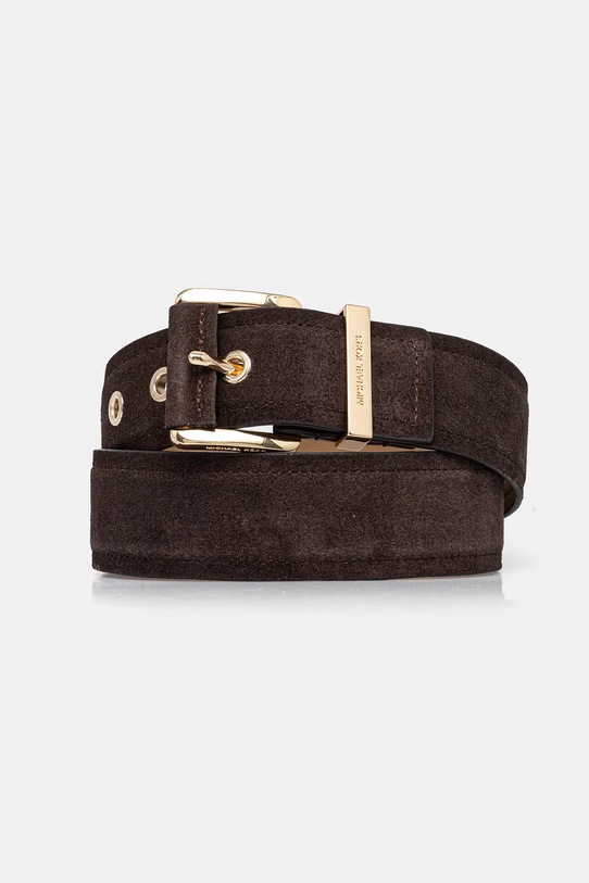 Semišový pásek MICHAEL Michael Kors hnědá 559145