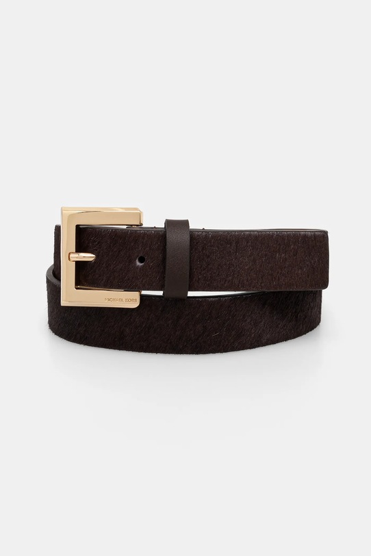 Шкіряний ремінь MICHAEL Michael Kors коричневий 559120