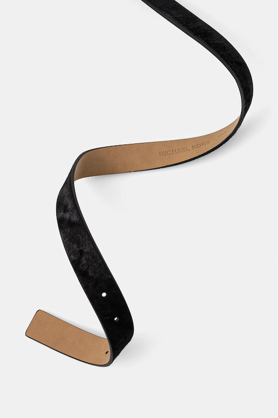 Kožni remen MICHAEL Michael Kors 559120 crna AW24