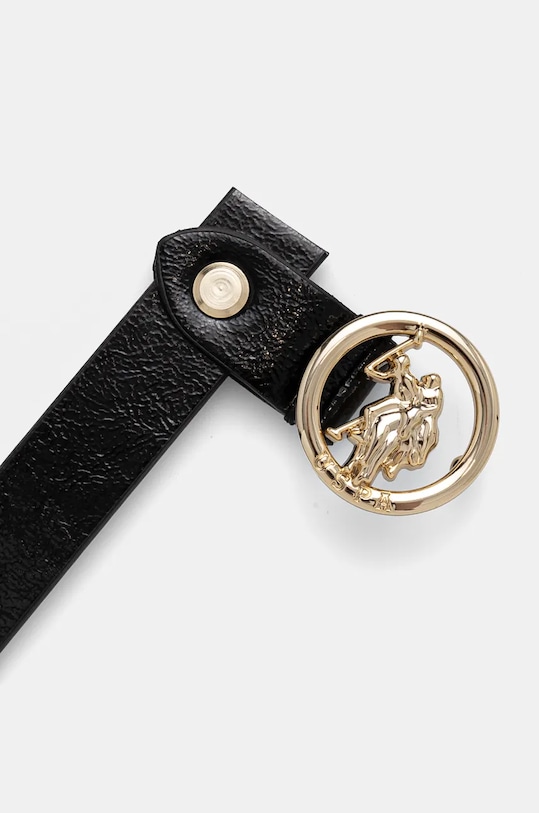 Шкіряний ремінь U.S. Polo Assn. Marshall AIUQQ2564WAJ чорний AW24