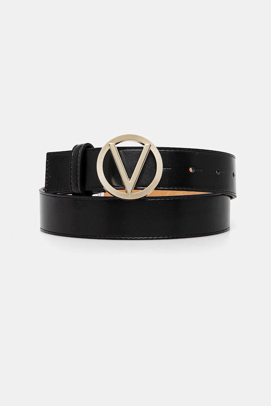 Ремень Valentino Bags имитация натуральной кожи чёрный VCS7VQ03NAP