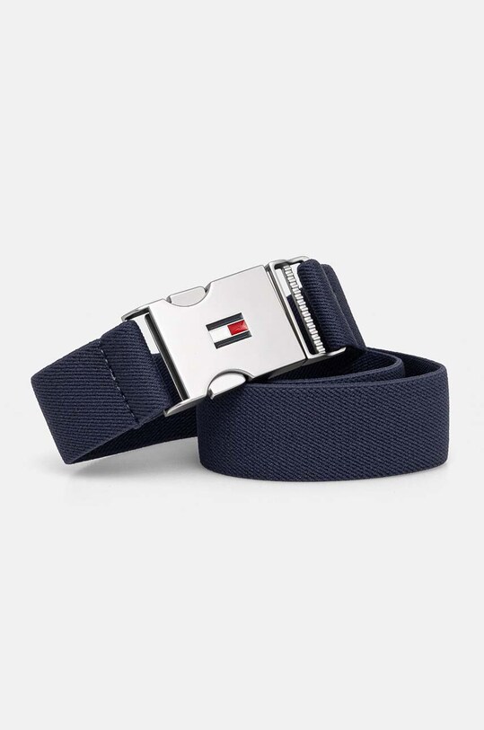 Dječji remen Tommy Hilfiger tekstil mornarsko plava AU0AU01939.9BYH