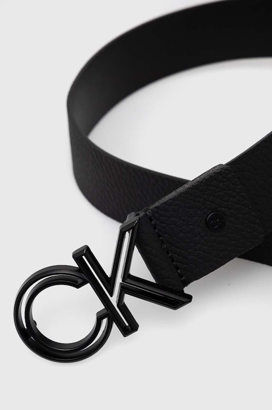 Kožený pásek Calvin Klein K50K509201 černá AW24