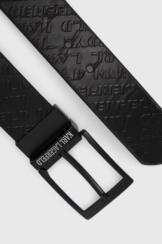 Oboustranný pásek Karl Lagerfeld 543188.805302 černá AW24