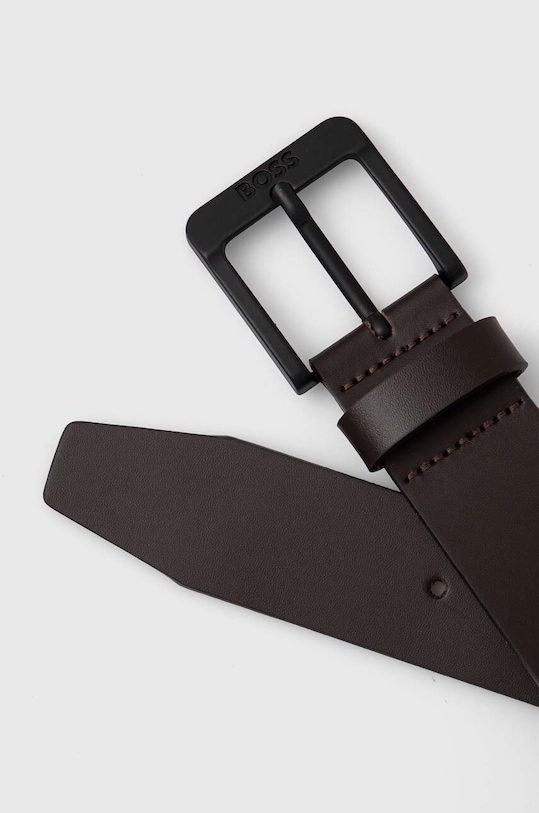 BOSS bőr öv 50522574 barna AW24
