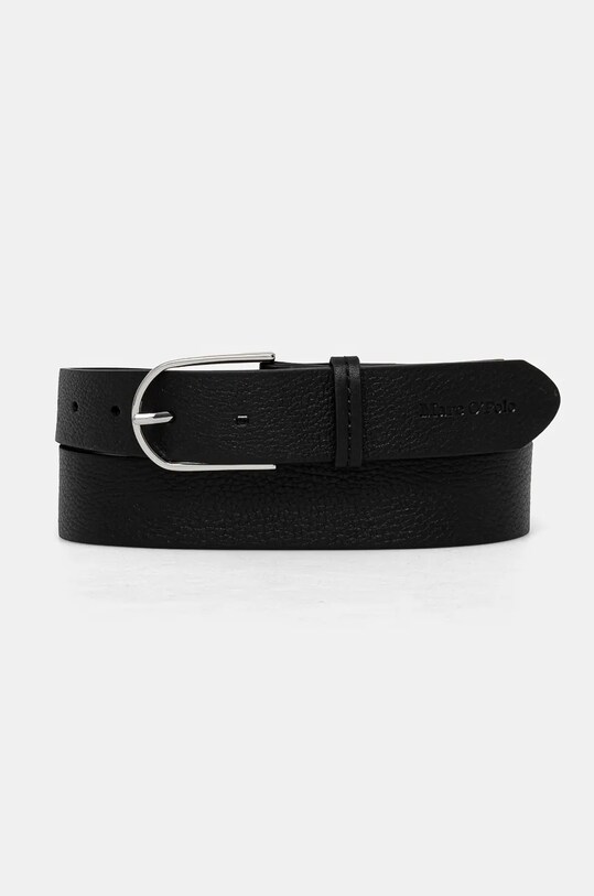 Marc O'Polo curea de piele Planet friendly negru 40817739501133
